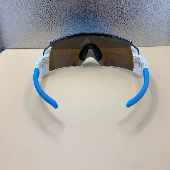 Oakley Kato Blue Prizm Lens White Frame - Picture 2 of 4
